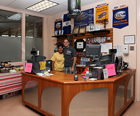 Chastain Bookstore with Students