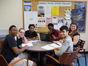 Group of students at Pruitt Campus